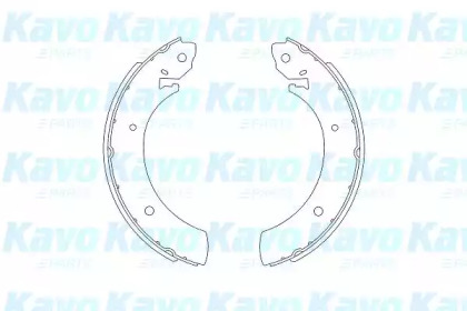 Комлект тормозных накладок (KAVO PARTS: KBS-7405)