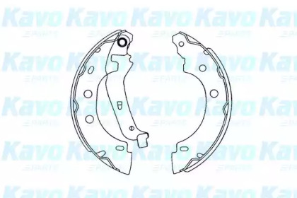 Комлект тормозных накладок (KAVO PARTS: KBS-7410)