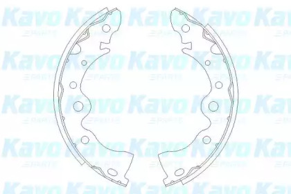 Комлект тормозных накладок (KAVO PARTS: KBS-7414)