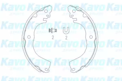 Комлект тормозных накладок (KAVO PARTS: KBS-7416)