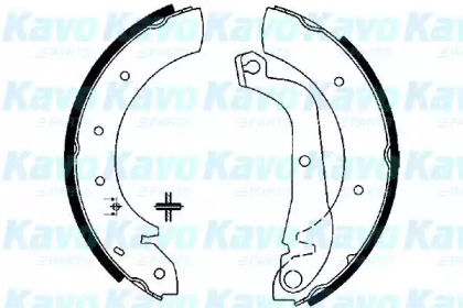 Комлект тормозных накладок (KAVO PARTS: KBS-7425)