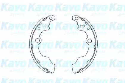 Комлект тормозных накладок (KAVO PARTS: KBS-8401)