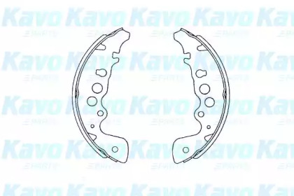 Комлект тормозных накладок (KAVO PARTS: KBS-8908)