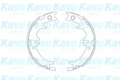 Комлект тормозных накладок (KAVO PARTS: KBS-9910)