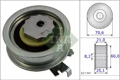 Ролик (INA: 531 0882 10)