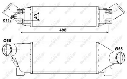 Теплообменник (NRF: 30259)