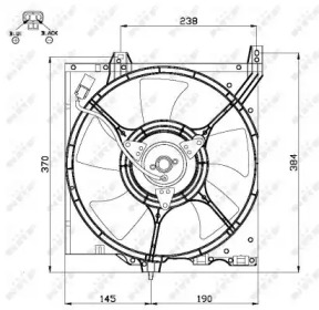 Вентилятор (NRF: 47477)