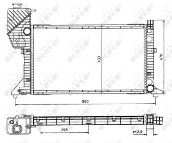 Теплообменник (NRF: 50557)