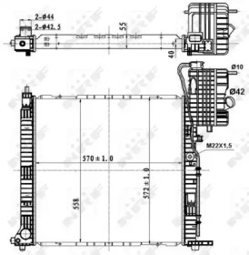 Теплообменник (NRF: 50583)