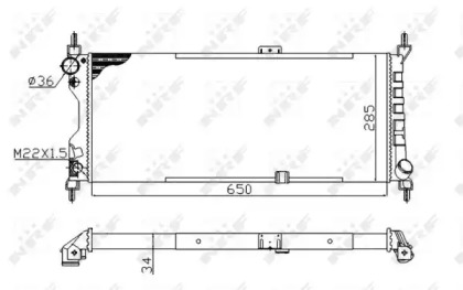 Теплообменник (NRF: 507522A)