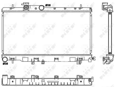 Теплообменник (NRF: 53038)