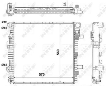 Теплообменник (NRF: 53895)