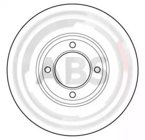 Тормозной диск (A.B.S.: 15729)