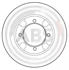 Тормозной диск (A.B.S.: 15876)