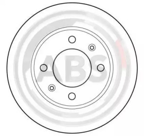 Тормозной диск (A.B.S.: 15881)
