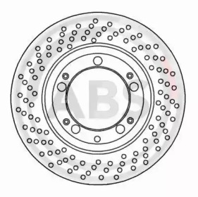 Тормозной диск (A.B.S.: 15882)