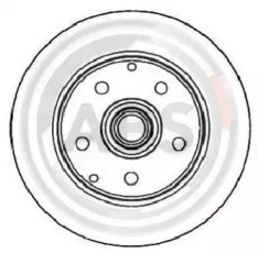 Тормозной диск (A.B.S.: 16810)