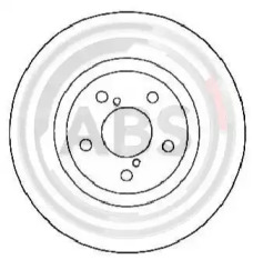 Тормозной диск (A.B.S.: 17955)