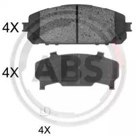 Комплект тормозных колодок (A.B.S.: 35047)