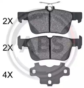 Комплект тормозных колодок (A.B.S.: 35060)