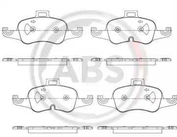Комплект тормозных колодок (A.B.S.: 35106)