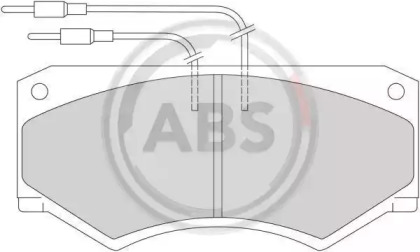 Комплект тормозных колодок (A.B.S.: 36590/1)