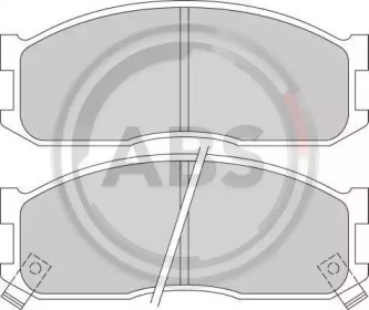 Комплект тормозных колодок (A.B.S.: 36642/1)