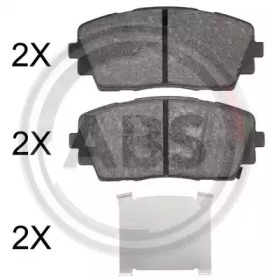 Комплект тормозных колодок (A.B.S.: 37910)
