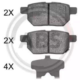 Комплект тормозных колодок (A.B.S.: 37926)