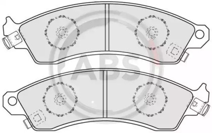 Комплект тормозных колодок (A.B.S.: 38412)