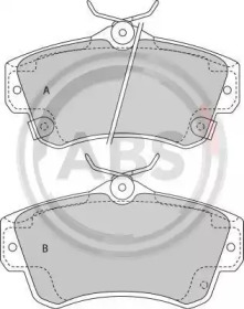 Комплект тормозных колодок (A.B.S.: 38841)