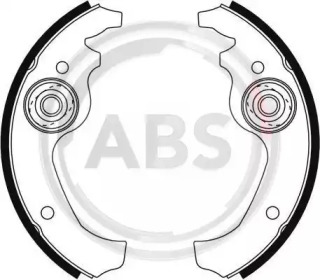 Комлект тормозных накладок (A.B.S.: 8005)