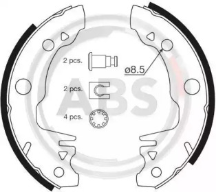 Комлект тормозных накладок (A.B.S.: 8118)
