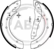 Комлект тормозных накладок (A.B.S.: 8319)