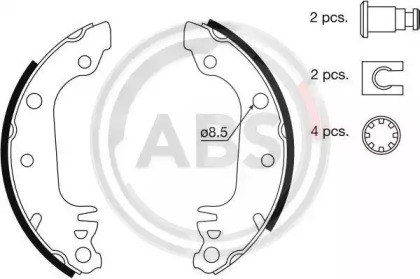 Комлект тормозных накладок (A.B.S.: 8750)