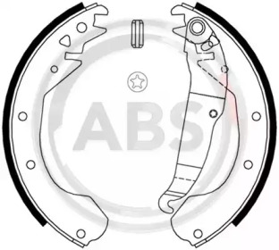 Комлект тормозных накладок (A.B.S.: 8807)