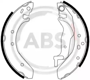 Комлект тормозных накладок (A.B.S.: 8865)
