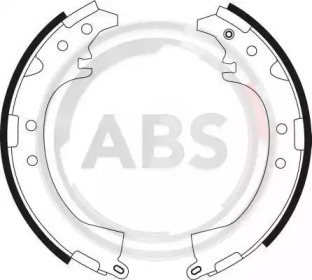 Комлект тормозных накладок (A.B.S.: 9032)
