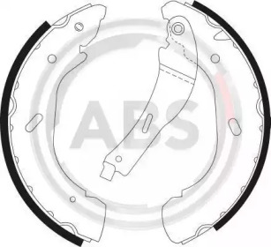 Комлект тормозных накладок (A.B.S.: 9087)