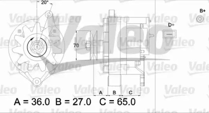 Генератор (VALEO: 433436)