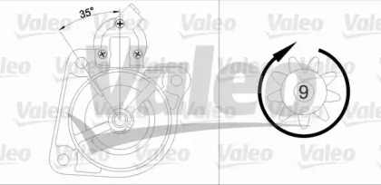 Стартер (VALEO: 436045)