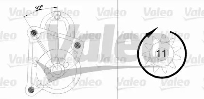 Стартер (VALEO: 436051)