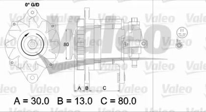 Генератор (VALEO: 437120)