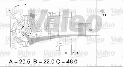 Генератор (VALEO: 437357)