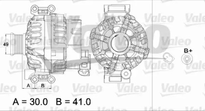 Генератор (VALEO: 437435)