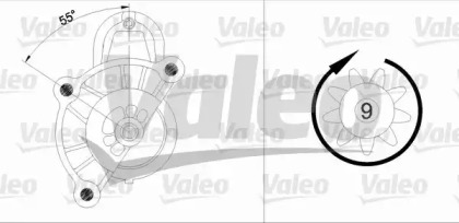 Стартер (VALEO: 455512)