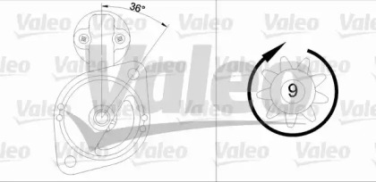 Стартер (VALEO: 455555)