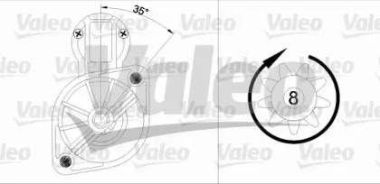 Стартер (VALEO: 455561)