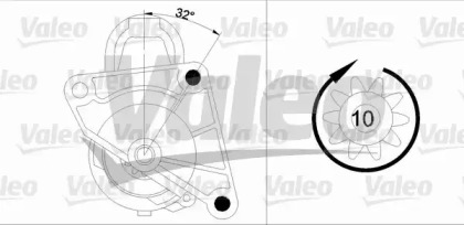 Стартер (VALEO: 455745)