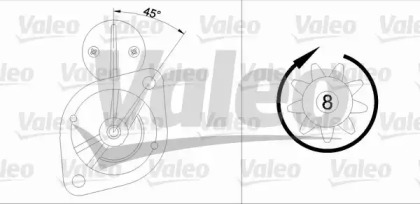 Стартер (VALEO: 455913)